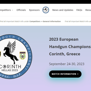 Team GB Handgun Team Set to Compete in the European Handgun Championship in Greece